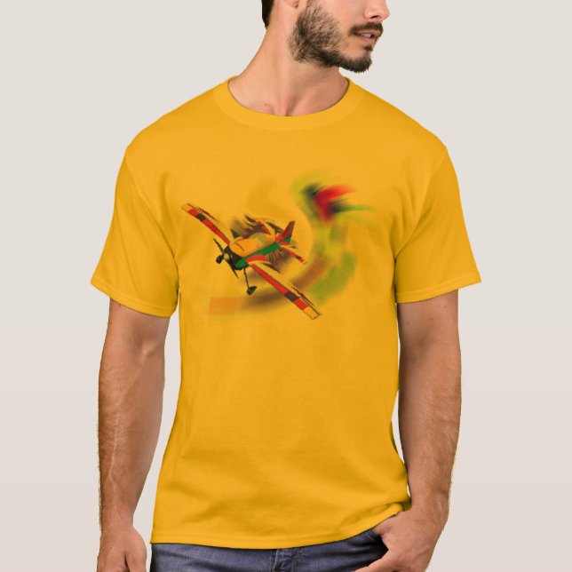 CAMISETA PLANO AERO DO ESPORTE DE RC NA ONDA (Frente)