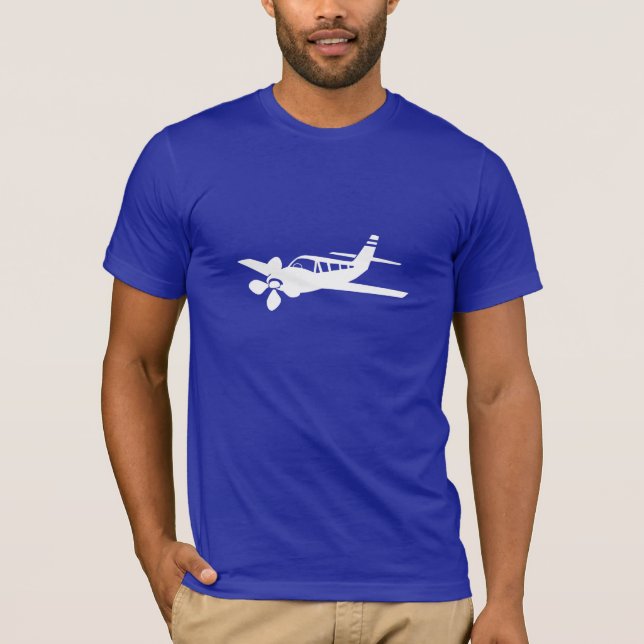 Camiseta Plano azul (Frente)
