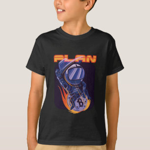 Camiseta Plano B Bitmoeda - Astronauta Criptográfico