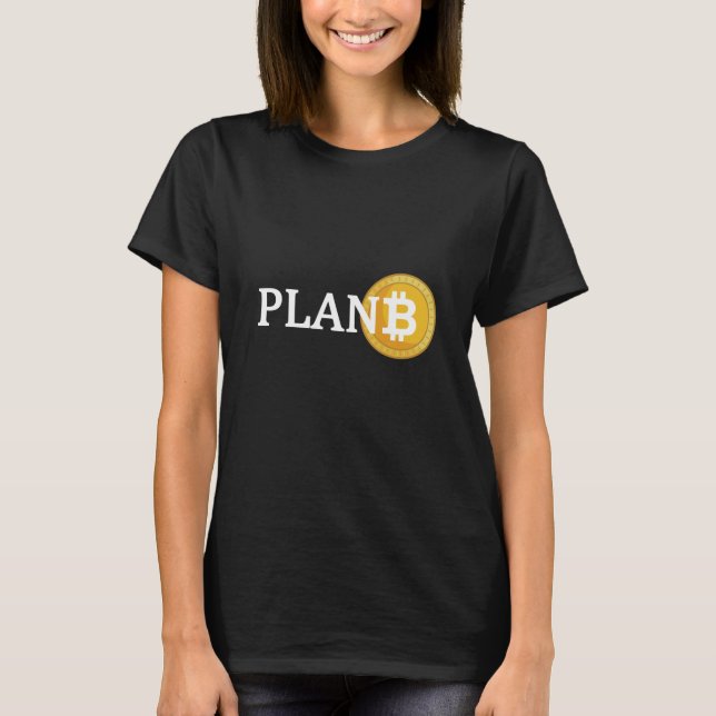 Camiseta Plano B Moeda de Alternativo Bitcurrency (Frente)