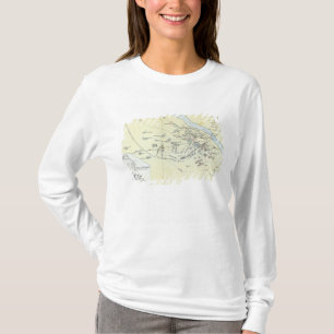 Camiseta Plano da batalha de Cawnpoor