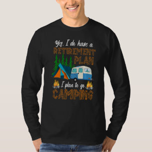 Camiseta Plano de Aposentação de Campanha Rv Caravan
