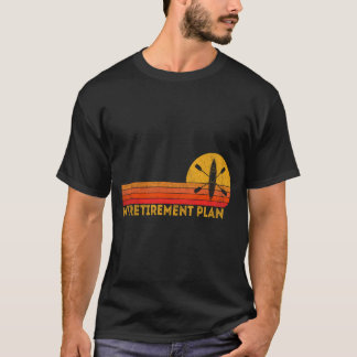 Camiseta Plano de Aposentadoria Aposentado Engraçado Mascul