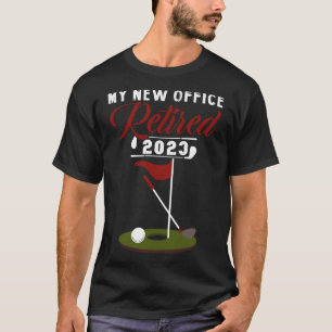 Camiseta Plano de aposentadoria de golfe 2023 aposentado Go