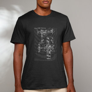 Camiseta Plano de Avião Biplano Antigo – Arte de Aviação