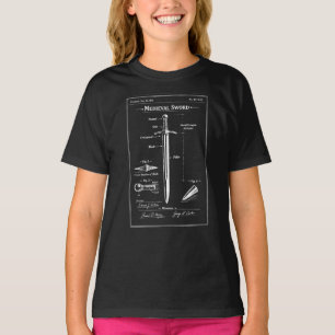 Camiseta Plano de Espada Medieval