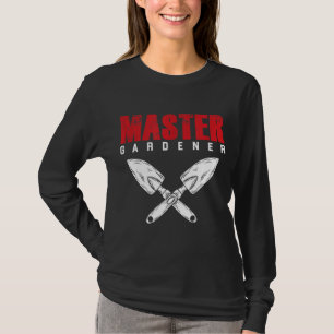 Camiseta Plano de Ferramentas Jardinagem do Jardim do Mestr