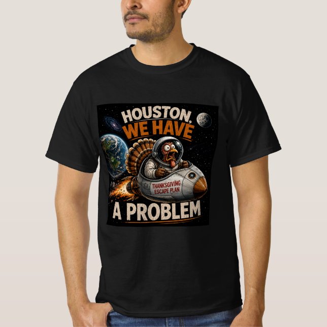 Camiseta Plano de Fuga de Ação de Graças (Frente)
