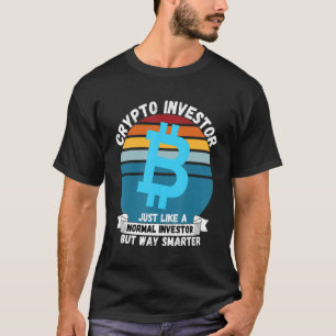Camiseta Plano de Investidor Cripto B Hodl Cripto Blockchai