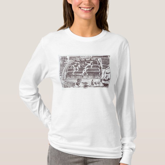 Camiseta Plano de Moscovo, 1628 (Frente)