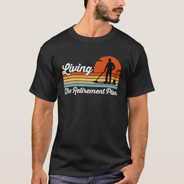 Camiseta Plano de Reforma Aposentado Trabalho Relic Hunter  (Frente)