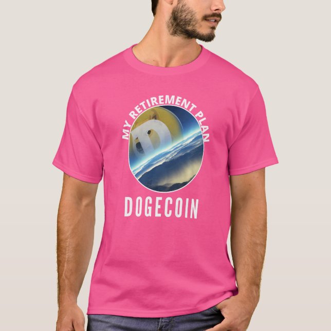 Camiseta Plano De Reforma Cão De Dogecoina Até Ao Cão De Di (Frente)