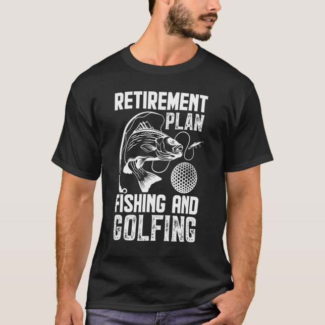 Camiseta Plano De Reforma Pesca E Pesca De Golfe (Frente)