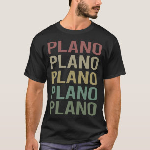 Camiseta Plano de texto colorido