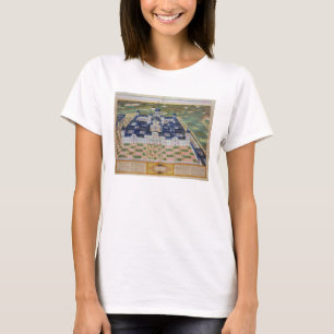 Camiseta Plano do monastério do EL Escorial, 'de Civita