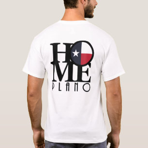 Camiseta Plano HOME Texas (impressão traseiro)