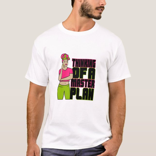 Camiseta Plano Mestre (Frente)