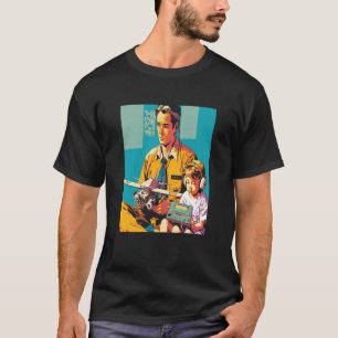 Camiseta Plano Miniatura Planos Retro-Rádio Legal