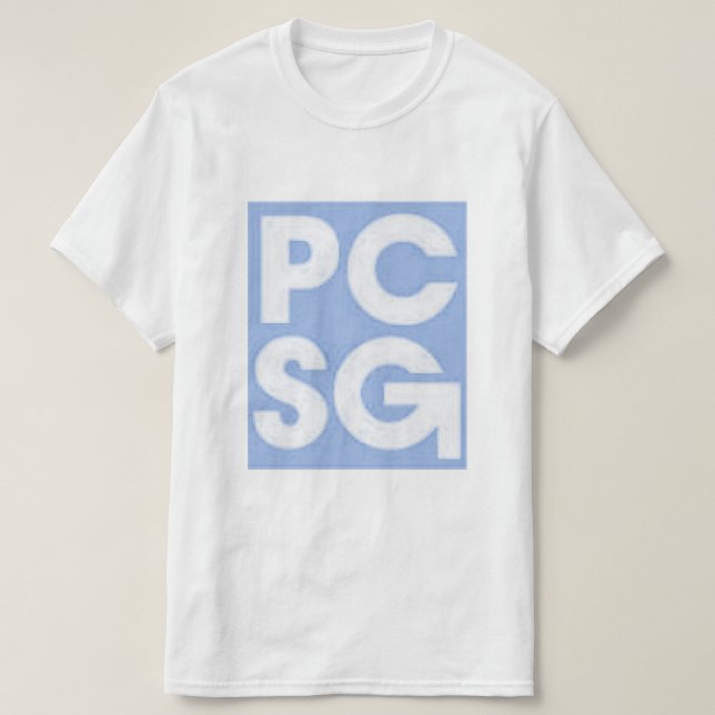 Camiseta plano PCSG (Frente do Design)