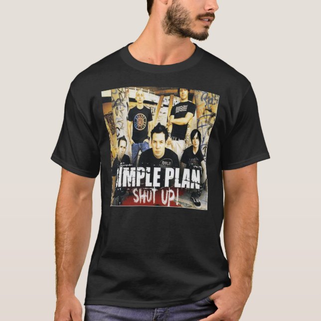Camiseta PLANO SIMPLES TOUR 2017 T-Shirt essencial (Frente)
