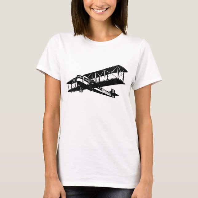 Camiseta Plano Vintage - Preto (Frente)