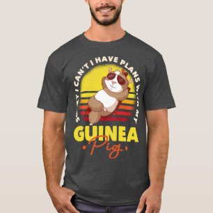 Camiseta Planos com meu guineense Pig Cavy Roddent