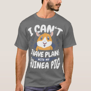 Camiseta Planos Com Minha Porca Da Guiné