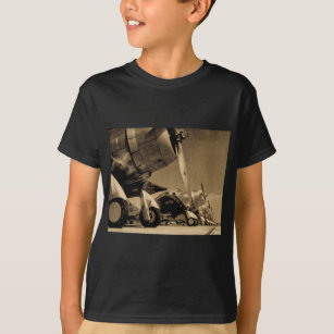 Camiseta Planos Dauntless do bombardeiro do SBD de Douglas