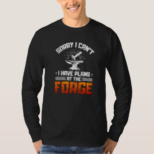 Camiseta Planos de Ferreiro na Forja Ferreiro Ferraria