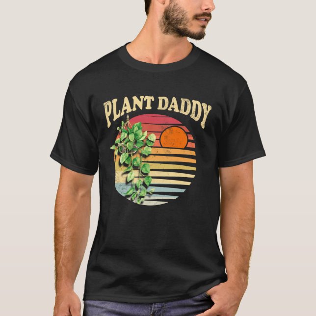 Camiseta Plant Daddy Nature Botanical Gardener Plant Dad Ga (Frente)