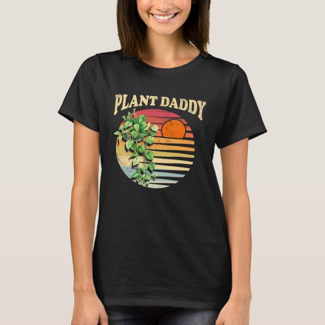 Camiseta Plant Daddy Nature Botanical Gardener Plant Dad Ga (Frente)