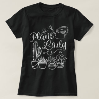Camiseta Plant Lady Aesthetic Cute Plant Mom Tee