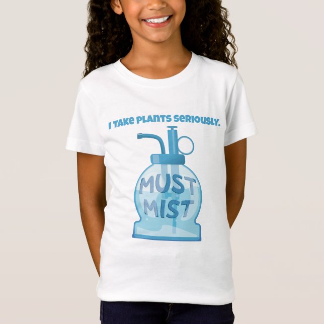Camiseta Plant mister misting pot plants (Frente)