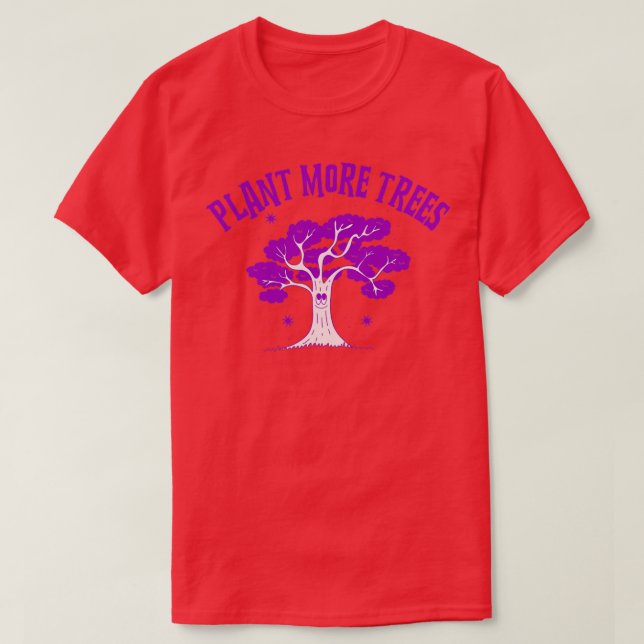 Camiseta Plant More Trees 1 (Frente do Design)