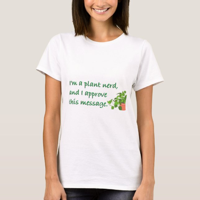 CAMISETA PLANT NERDS UNITE! (Frente)