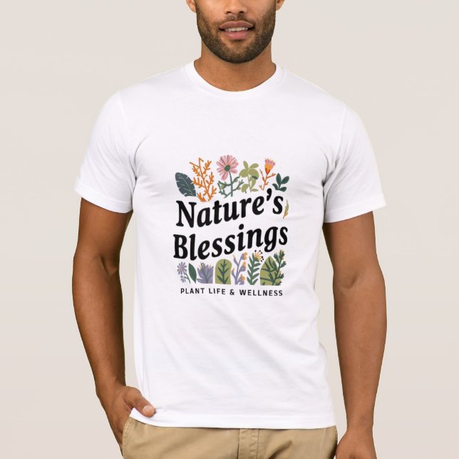 Camiseta plant sticker (Frente)