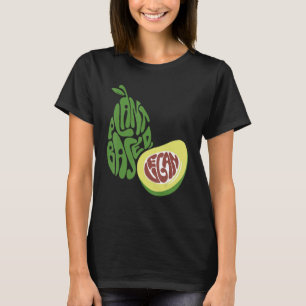 Camiseta Planta Avocado Baseada no Dia Mundial da Vegetação