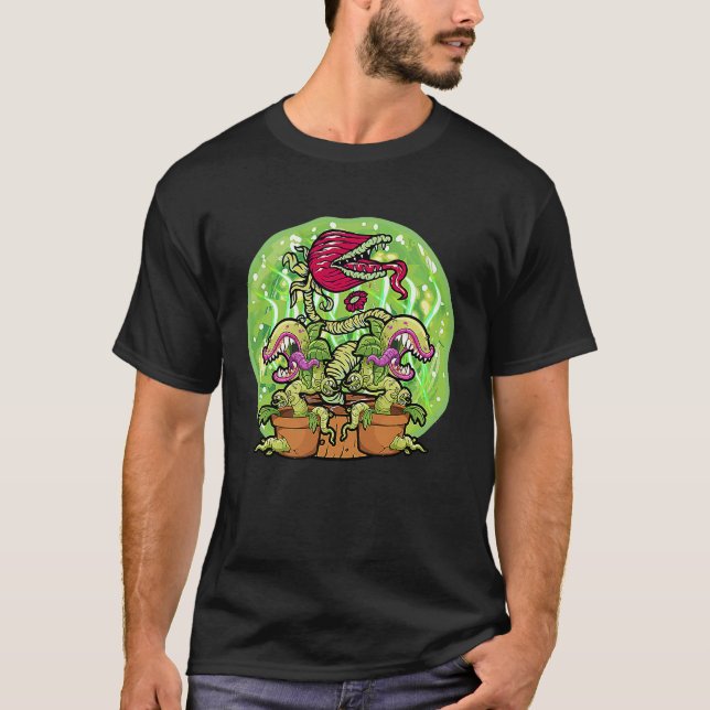 Camiseta Planta carnívora (Frente)
