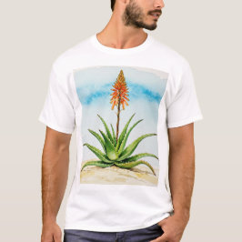 Camiseta planta de aloe vera