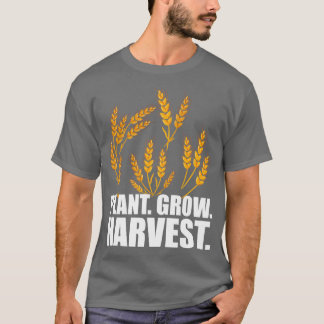 Camiseta Planta de Aquecimento de Trigo Colheita w