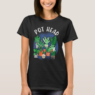 Camiseta Planta de Cabeça de Vaso para um Jardineiro de Pla