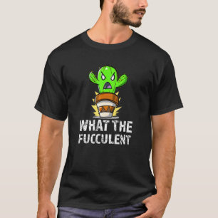 Camiseta Planta de Cacto Qual O Fucculento Jardineiro Troca