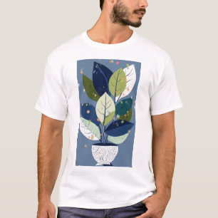Camiseta Planta De Cultivo Inspirada Por Picasso