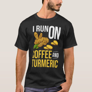 Camiseta Planta De Curcumina Turmérica Tea Pó Especiaria Be