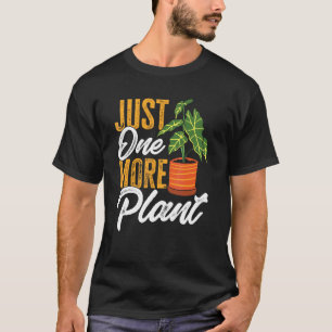 Camiseta Planta de Interior Jardim Urbano Só Mais Uma Plant