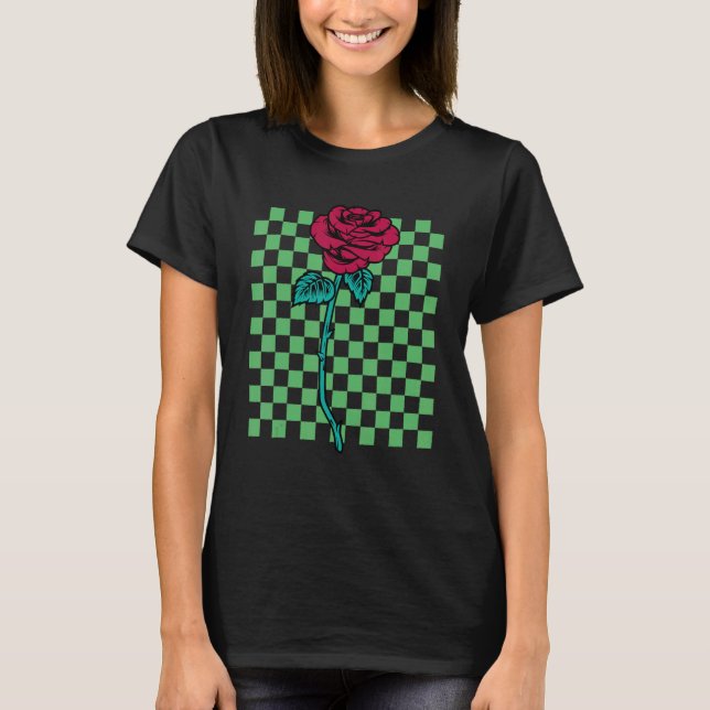 Camiseta Planta De Jardinagem De Flores Botânicas De Gráfic (Frente)