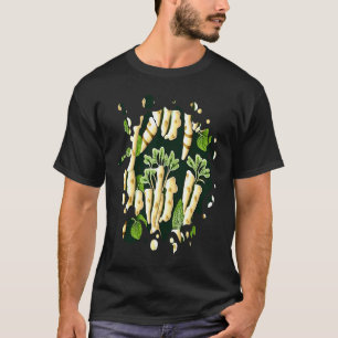 Camiseta Planta de Rábano Gardening Legumes Homens Mulheres