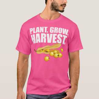 Camiseta Planta de Soja Cultiva Cultivar Colheita w