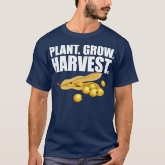 Camiseta Planta de Soja Cultiva Cultivar Colheita w