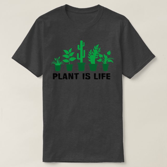Camiseta Planta é vida (2) (Frente do Design)